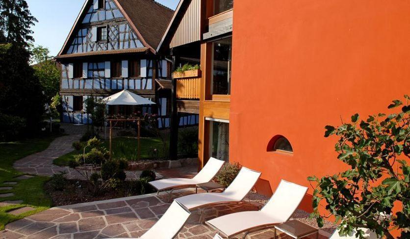 Hotel A La Ferme Osthouse Экстерьер фото